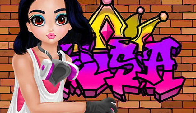 Принцесса клёвое графити