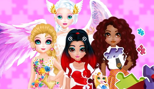 Quebra-cabeças - Princesas e Anjos Novo Visual