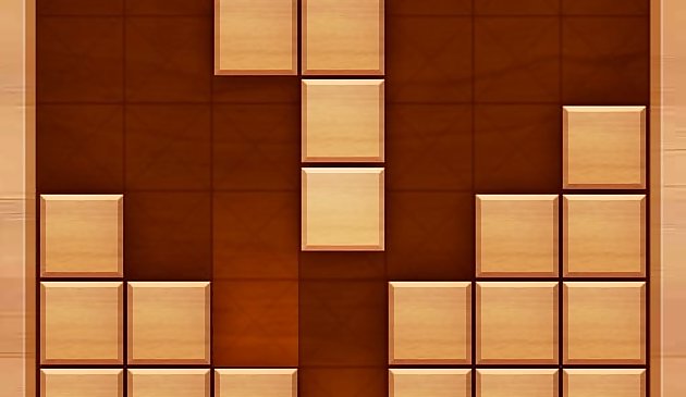 Puzzle di blocchi di legno