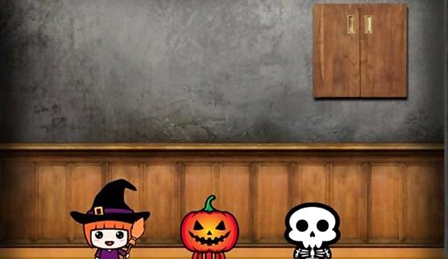 Escapade dans la chambre d’Halloween