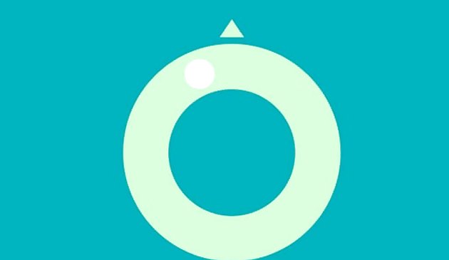 Двигающийся хаотичный спин