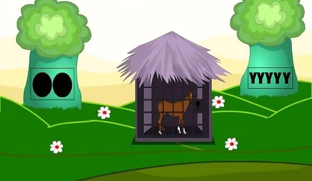 Побег лошади