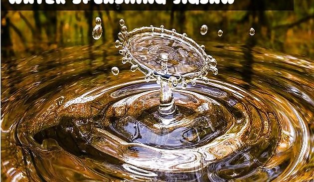 Водный всплеск пазл