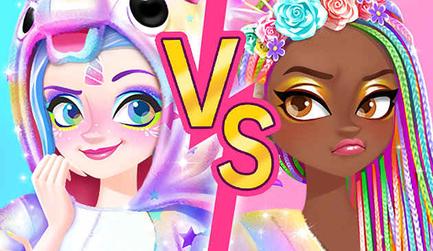 Блондинка против мулатки