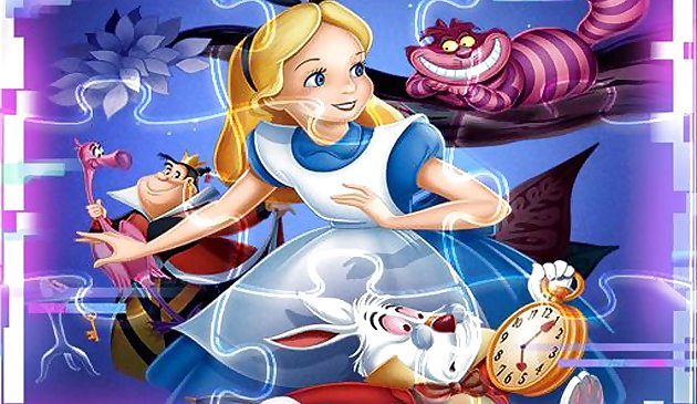 Alice im Wunderland Puzzle-Sammlung