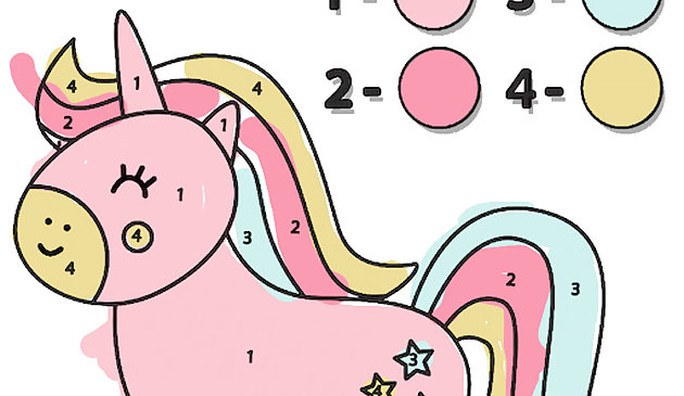 Раскрашивать по номерам