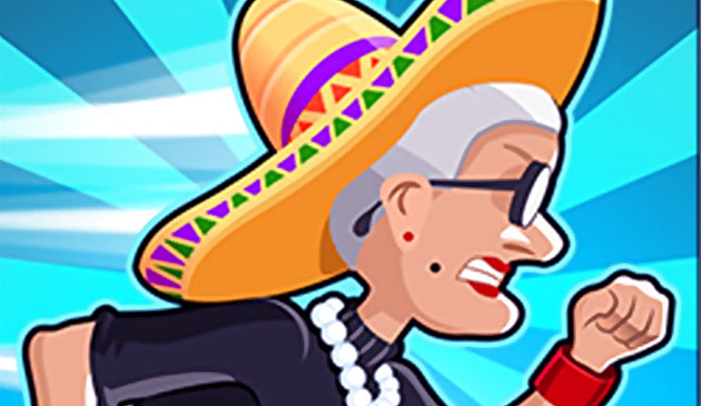 Бег сердитой бабушки Мексика