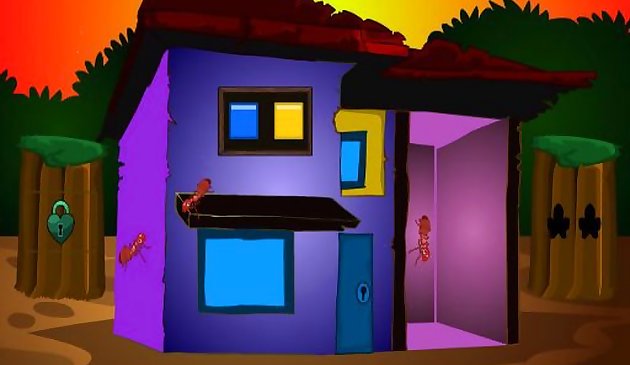 Побег лилового дома