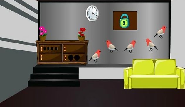 Серая закрытая комната Побег