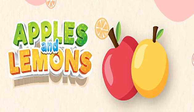 Apples &; Lemons Hyper Casual Puzzle Oyunu