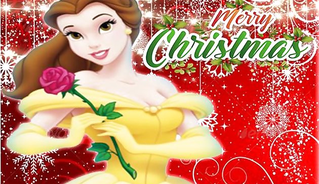 Belle Princess Suéter de Navidad Vestir