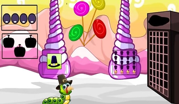 День Благодарения Побег гусеницы