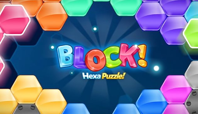 Puzzle hexagonal de bloc
