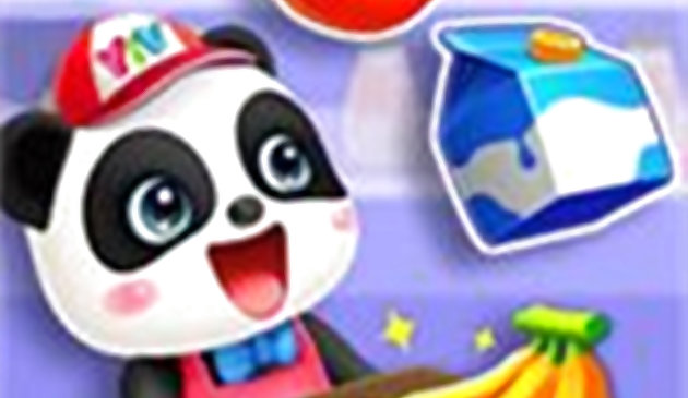 Милый панда Супермаркет