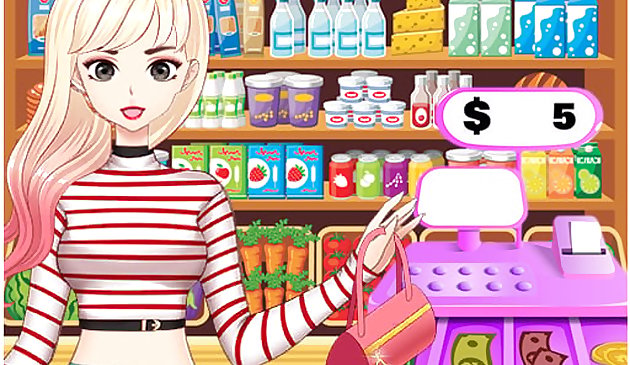 Supermarket Store Girl