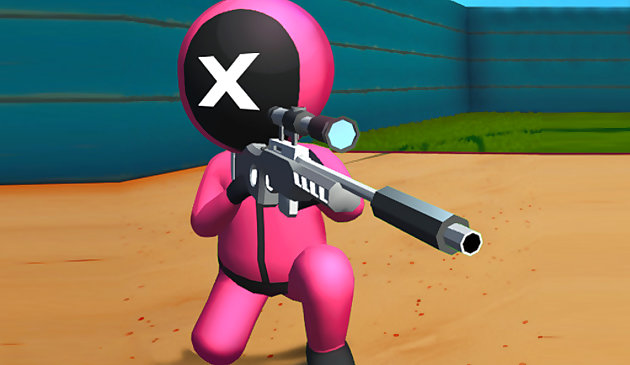 Игра в кальмара 456 Снайпер челлендж