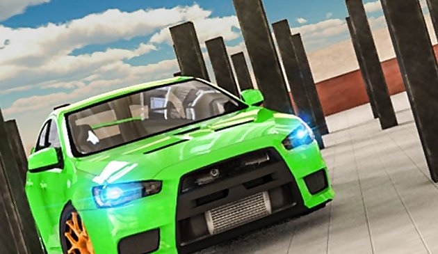 Автомобиль сложная автомобильная парковка