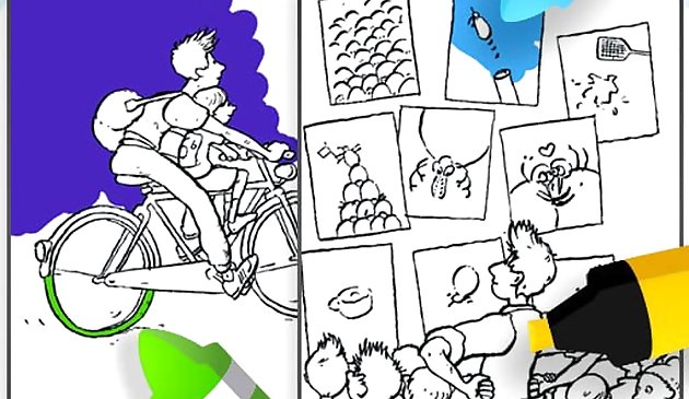 Книжка-раскраска для взрослых