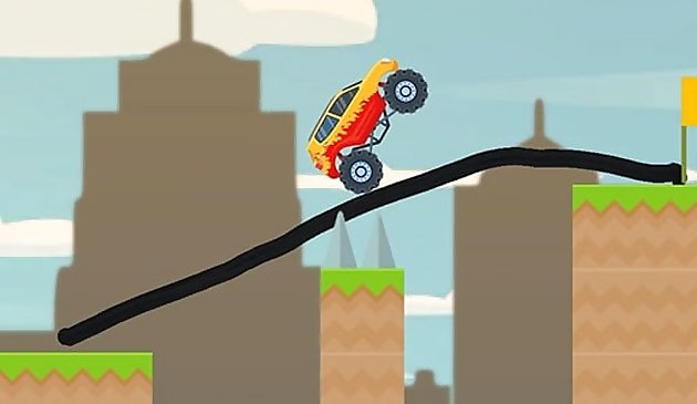 Нарисуй мост гонщик