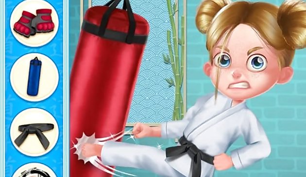 Karate Girl Vs School Bully