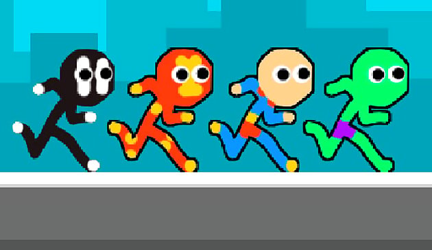 Стикгерой вечеринка 4 игрока