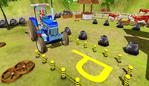 Simulador de estacionamiento de tractores
