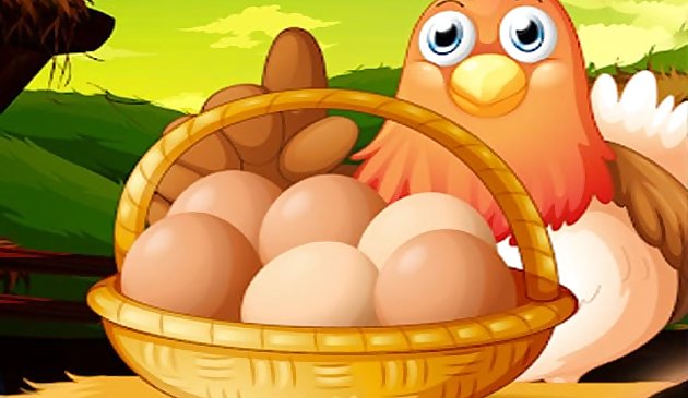 卵を集める