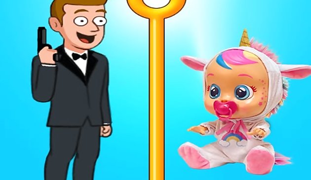 Малыш Вытащить Булавку