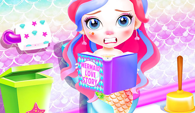 Малышка Русалка: Игра Заботы