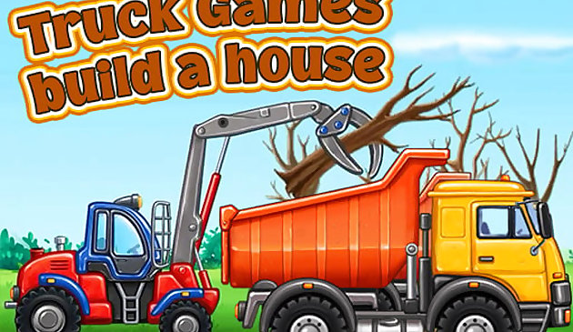 Giochi di camion - costruisci una casa