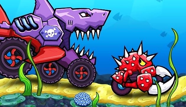 Машина ест машину Подводное приключение