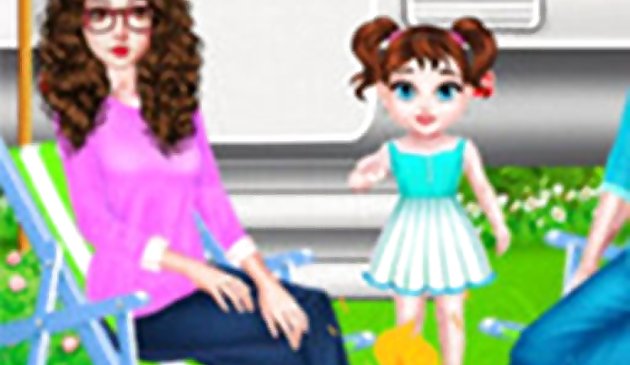 Малышка Тейлор семейный кемпинг