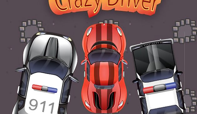 Çılgın Sürücü Polis Kovalama Online Oyun