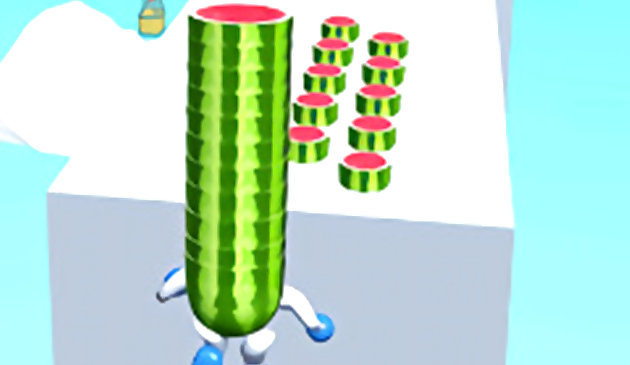 Бег арбуза 3Д