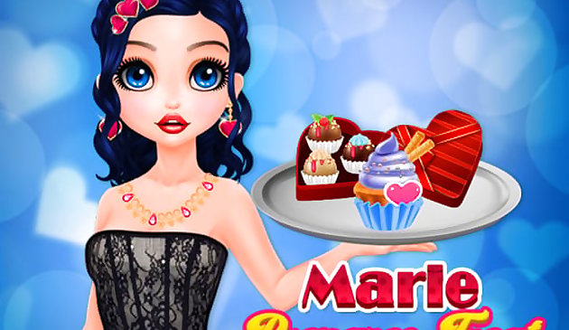 Мари готовит угощение