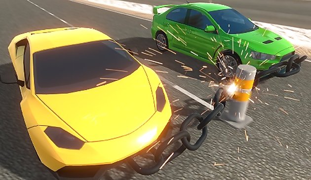 Вести сцепленные автомобили 3Д