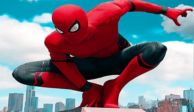 Человек-паук скейт