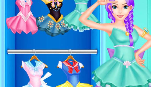 Fashion Girl Cosplay Sailor Challenge