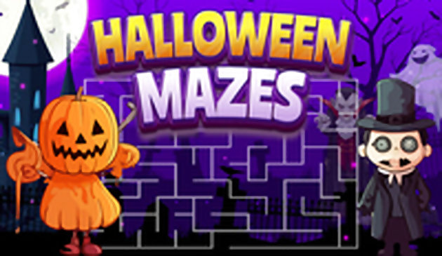 Хэллоуин лабиринты