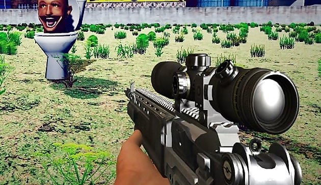 Sniper Hunting Skibidi Toilette