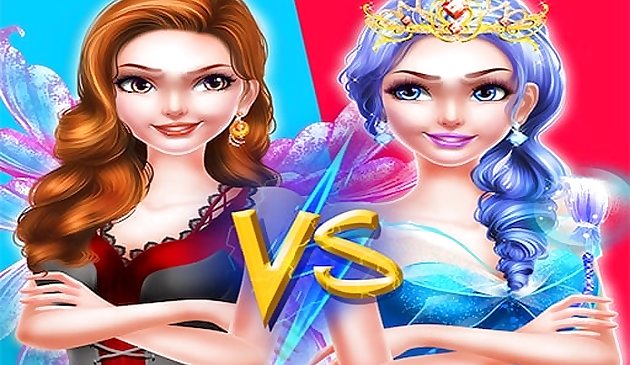 Pro Fairy Princess Berdandan VS Witch Makeup