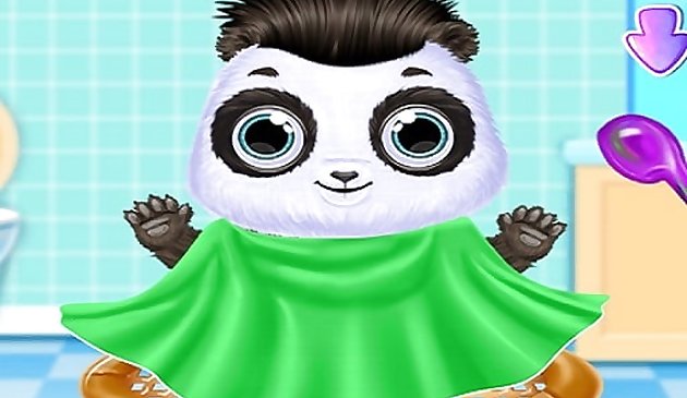 Панда малыш Одевалка