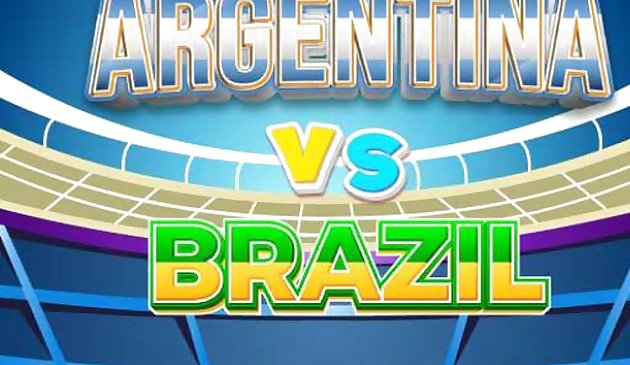 مباراة كرة القدم البرازيل أو الأرجنتين