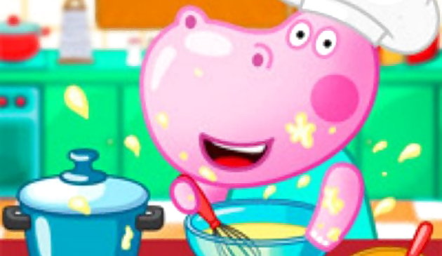 Trường dạy nấu ăn hà mã: Trò chơi dành cho trẻ em gái