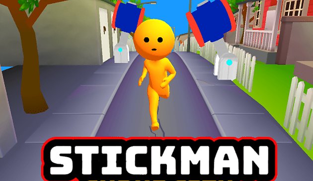 Стикмен кудрявый город