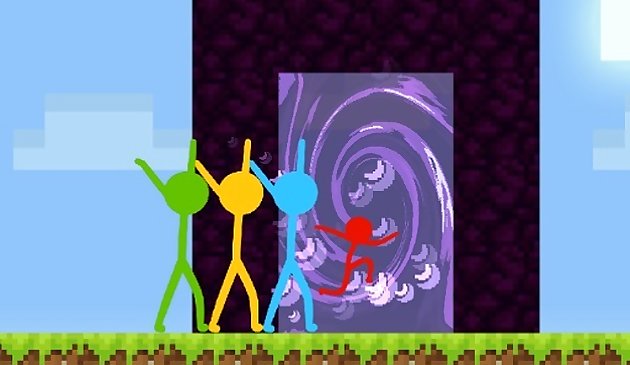 Стикмен Банни хоп трюки