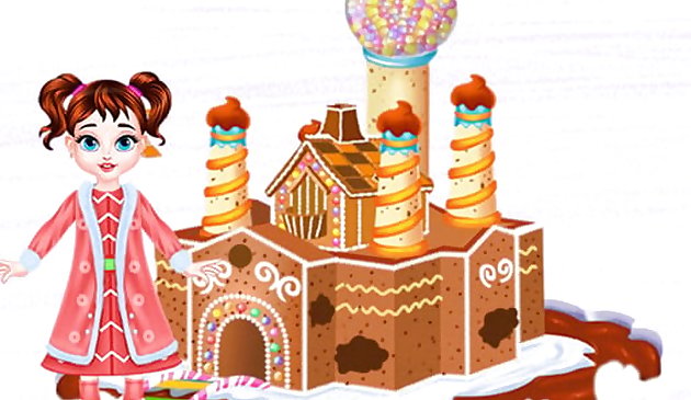 Малышка Тейлор строительство рождественского города