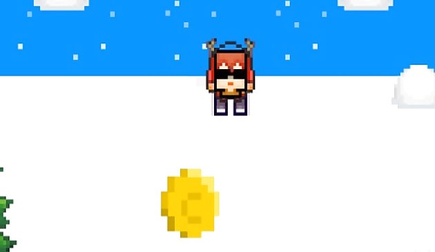 Тройное катание на лыжах 2D