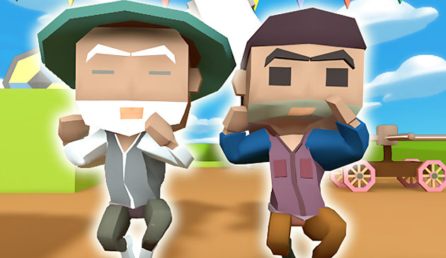 Пиксельный Побег рояль 3Д