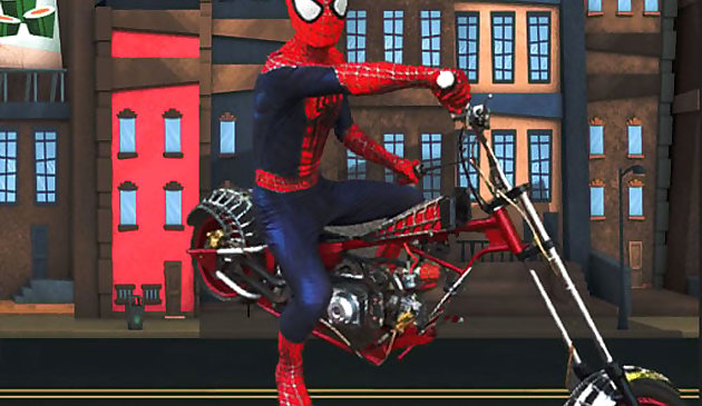 Bicicleta de Spiderman